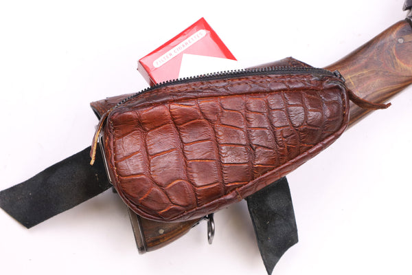 *New AK Cheek Rest + Pouch "Gator"