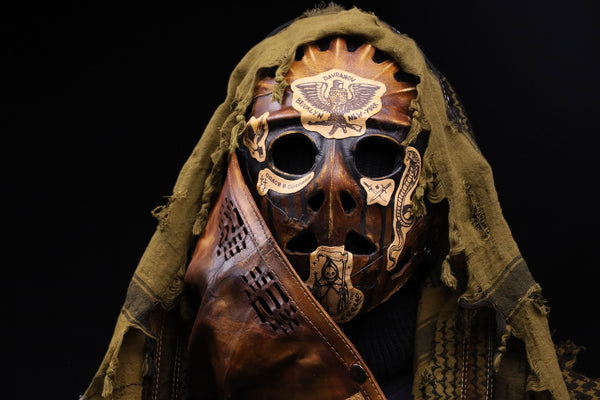 Hockey Mask "Leather x Tattoo"