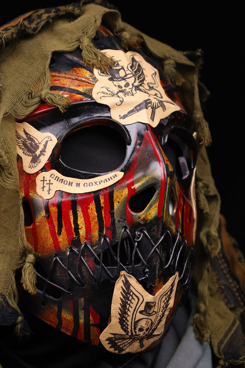 Mask　SBD Hockey Mask with Metal Jaw Detail – Davranov