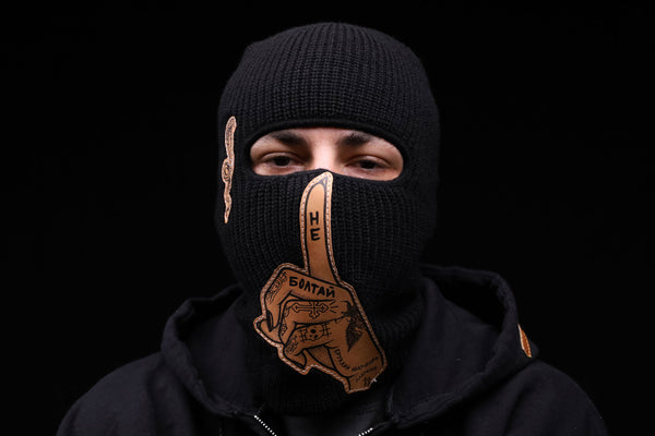 Balaclava "stfu" Tattoo