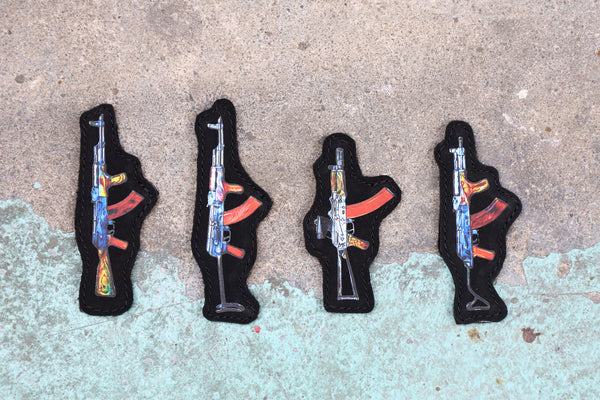 Suede Velcro Patches "Collector"