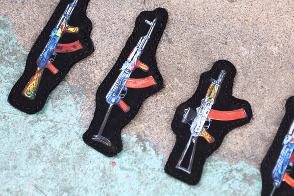 Suede Velcro Patches "Collector"