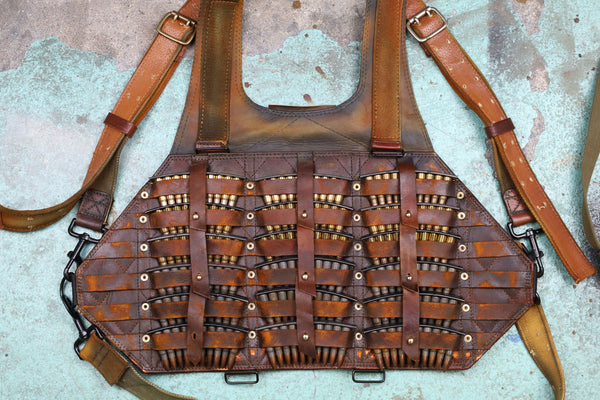Leather SKS Chestrig + Leather Straps "Extended"