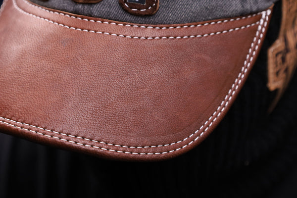 Baseball Cap Leather "Collector"