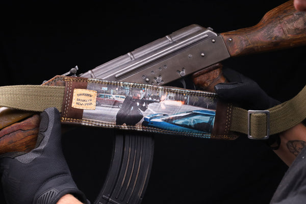 AK-47 Leather Sling "Heat”