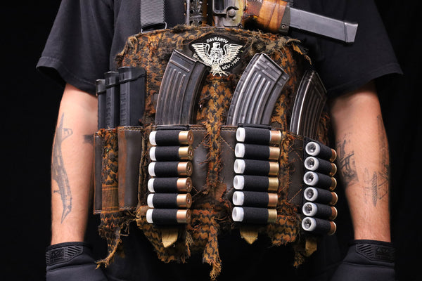 3x3 Leather Chestrig "Heist"