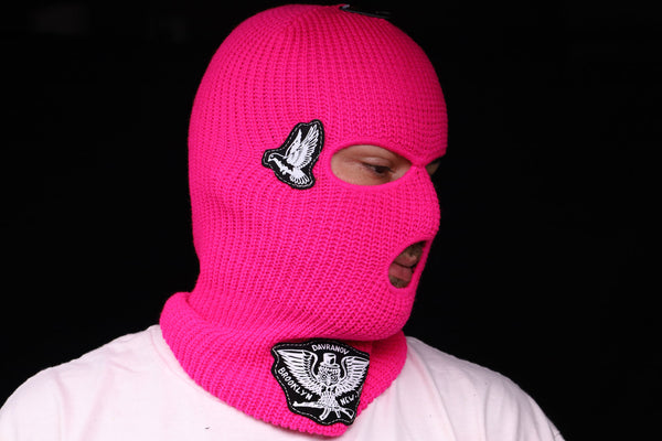 Ski Mask Neon Pink