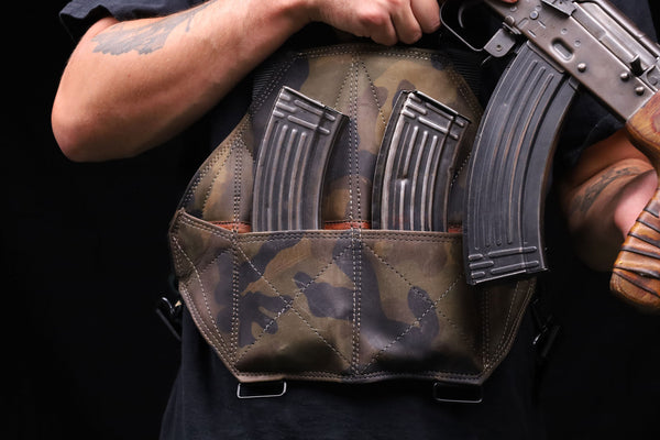 2 Cell Chestrig "Camo Leather"