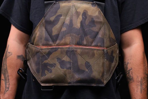2 Cell Chestrig "Camo Leather"
