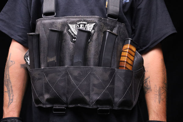 5 Cell SMG Chestrig "Multicam Black"
