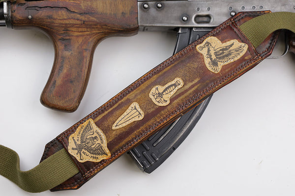 Ak47 Leather Sling "Mad Max"