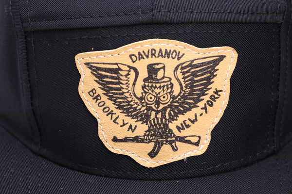 5 Panel Hat "Black"
