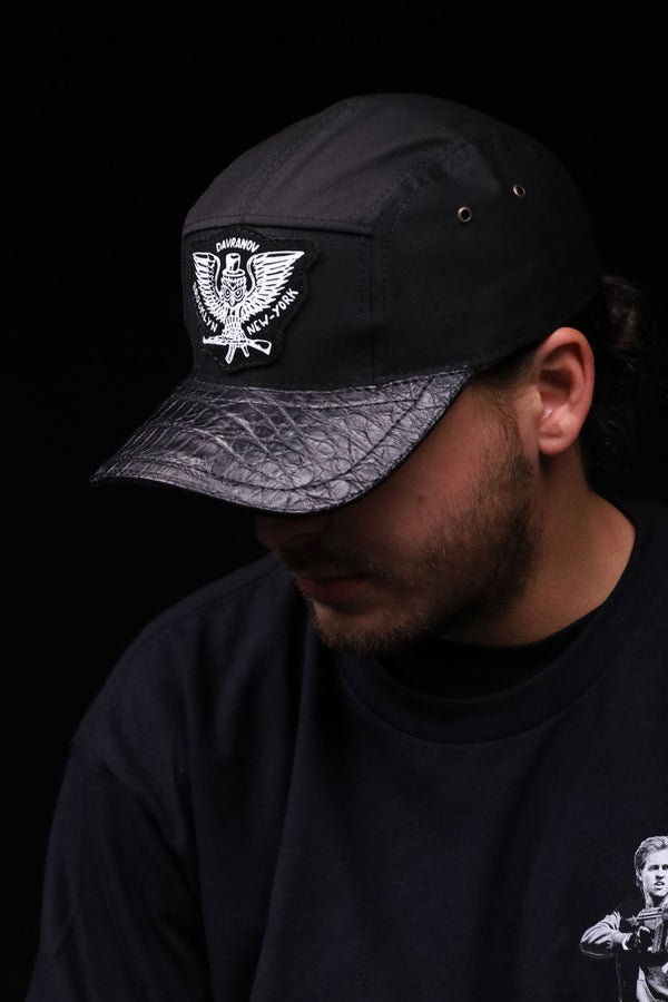 Black Gator Hat