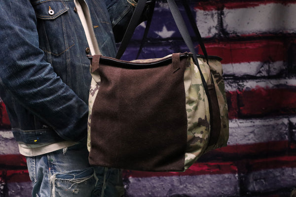 Zippered Tote Bag "Multicam”
