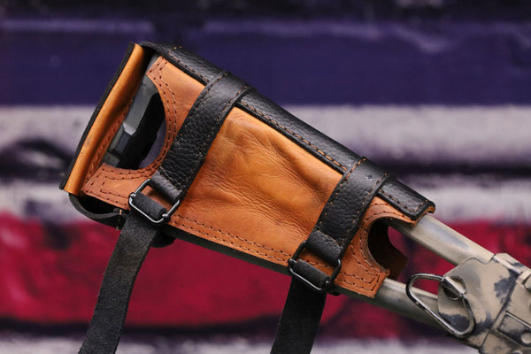 Triangle Leather Cheek Rest