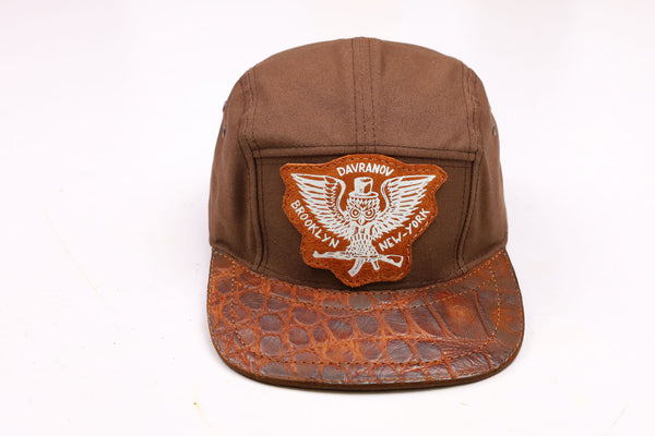 Brown Gator Hat