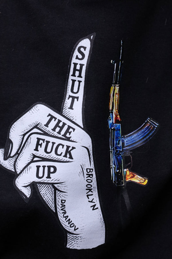 T-Shirt "stfu x collector"