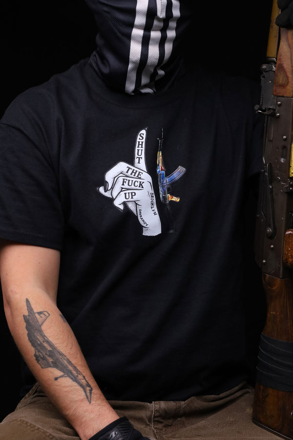 T-Shirt "stfu x collector"