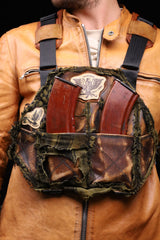 2 Cell Leather Chestrig