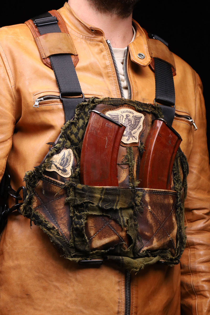 2 Cell Leather Chestrig