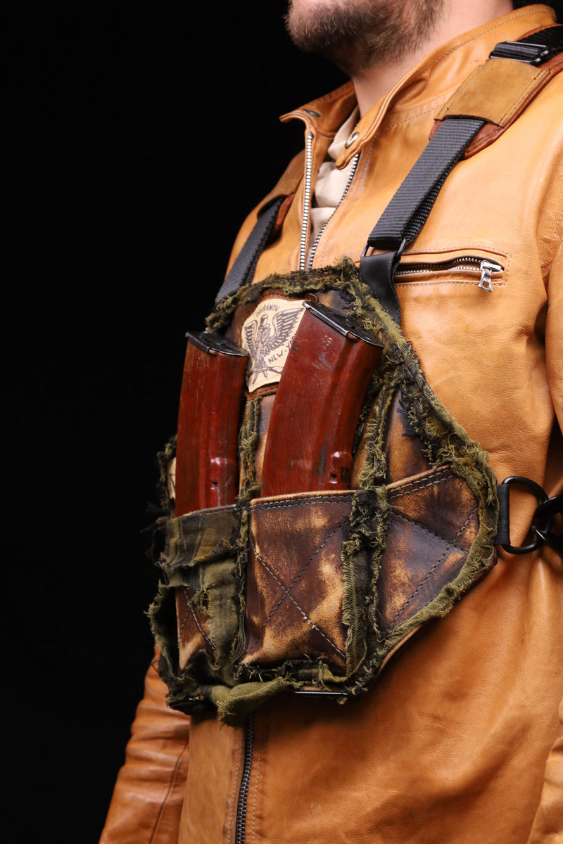 2 Cell Leather Chestrig