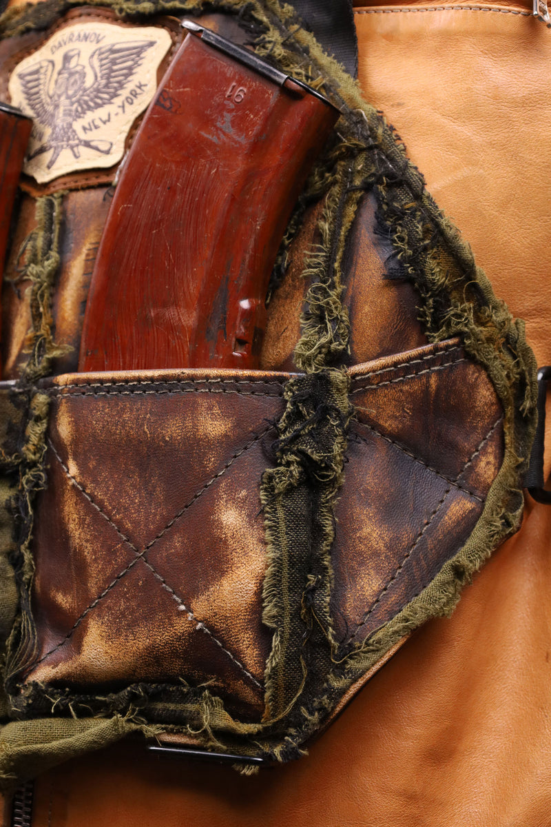 2 Cell Leather Chestrig