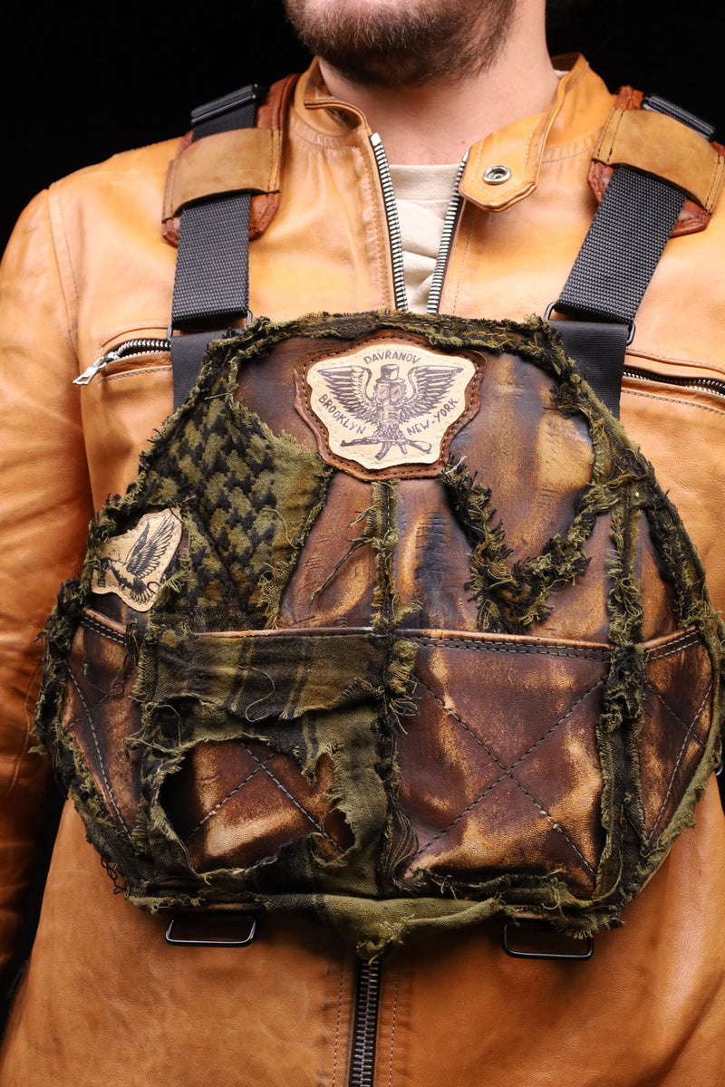 2 Cell Leather Chestrig