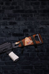 Triangle Leather Cheek Rest "Pin Up"