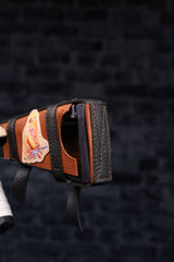 Triangle Leather Cheek Rest "Pin Up"