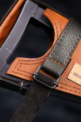 Triangle Leather Cheek Rest "Pin Up"