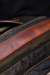 Leather Bookbag