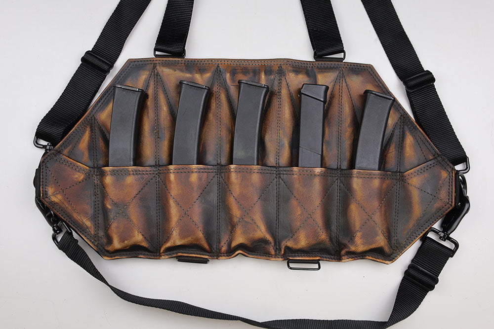 5 Cell Leather SMG Chestrig – Davranov