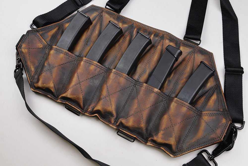 5 Cell Leather SMG Chestrig – Davranov