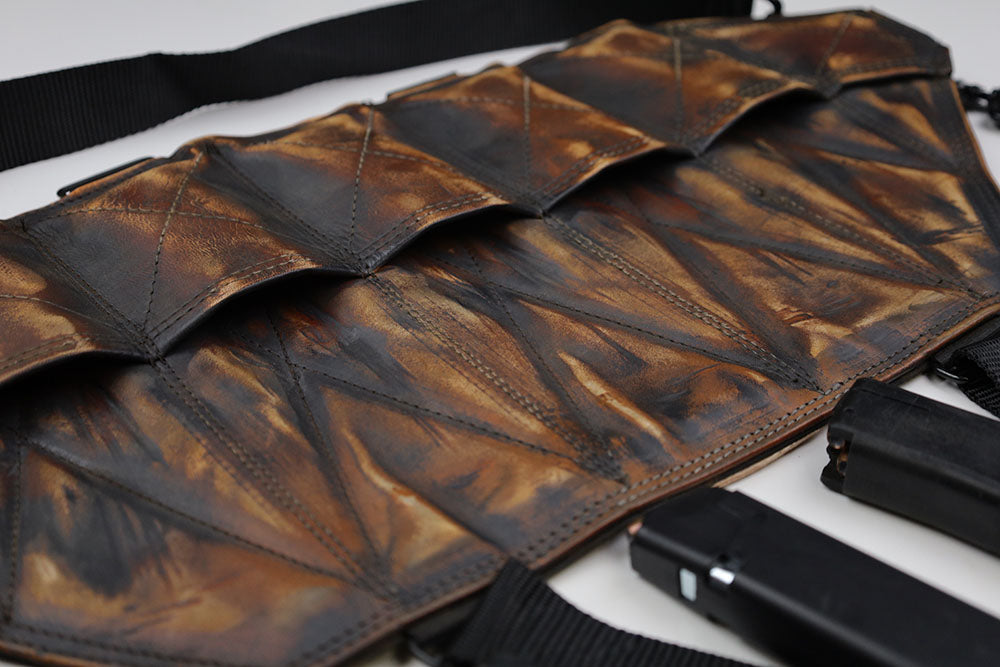 5 Cell Leather SMG Chestrig – Davranov