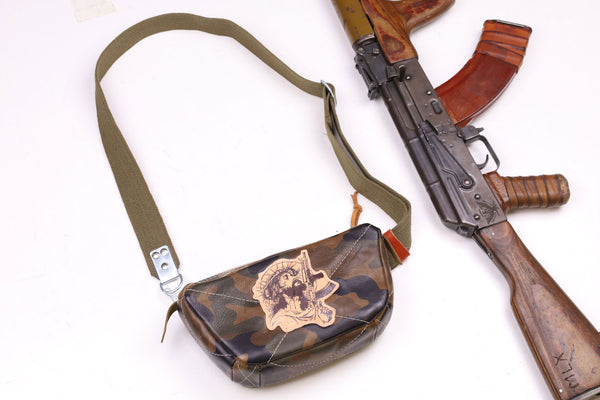 Leather Crossbody Carrier "Tattoo"