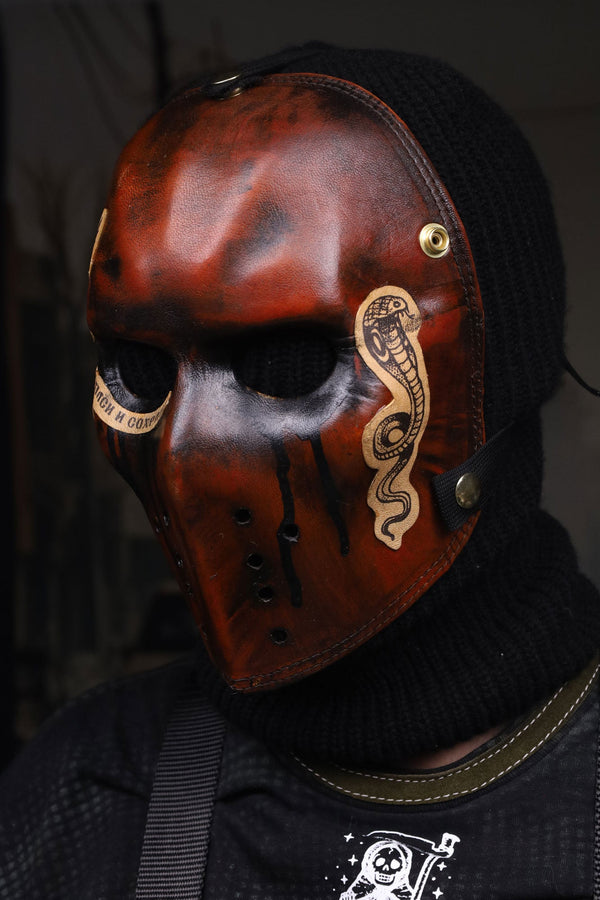 Leather Mask "Mad Max"