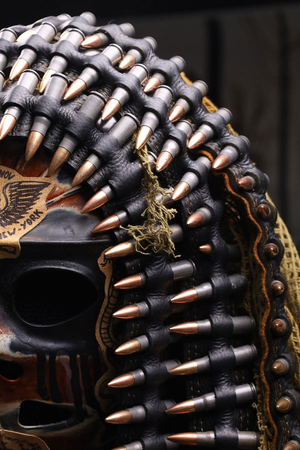 Hockey Mask 3-Row Bullet Farmer "Mad Max"