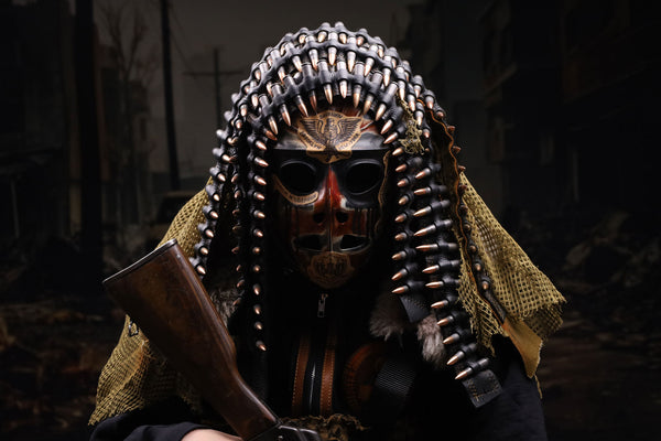 Hockey Mask 3-Row Bullet Farmer "Mad Max"