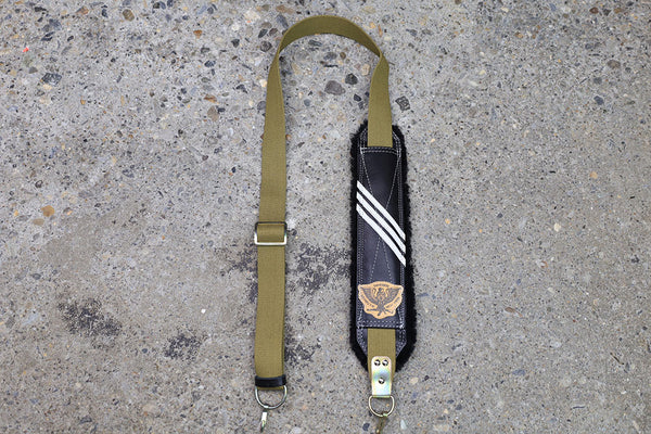 AK 47 Black Leather Goon Sling