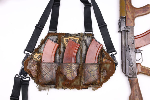 3 Cell Snakeskin Chestrig "Post-Battle"
