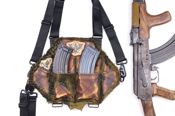 2 Cell Leather AK Chestrig "Shemagh"
