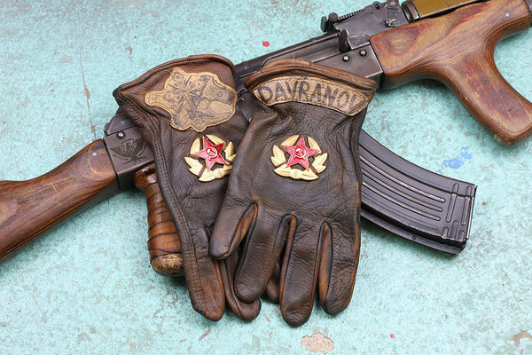Leather Gloves "Soviet"