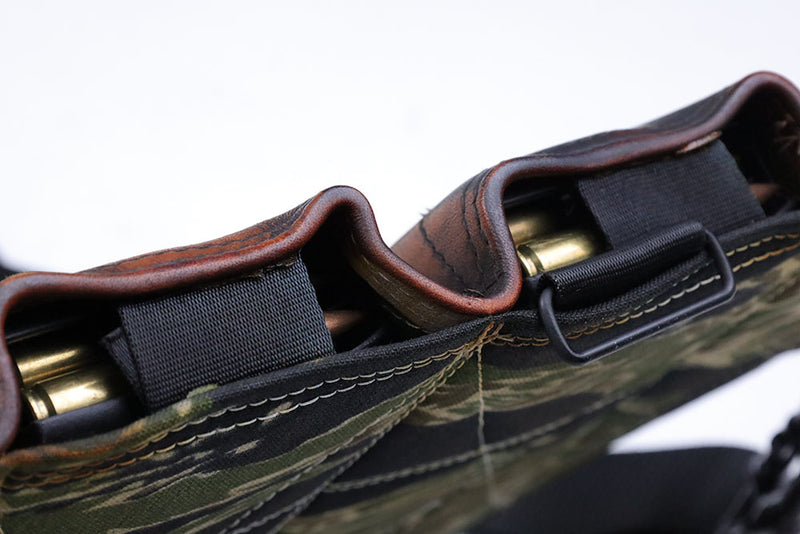 3 Cell Leather Battle Rifle Chestrig – Davranov